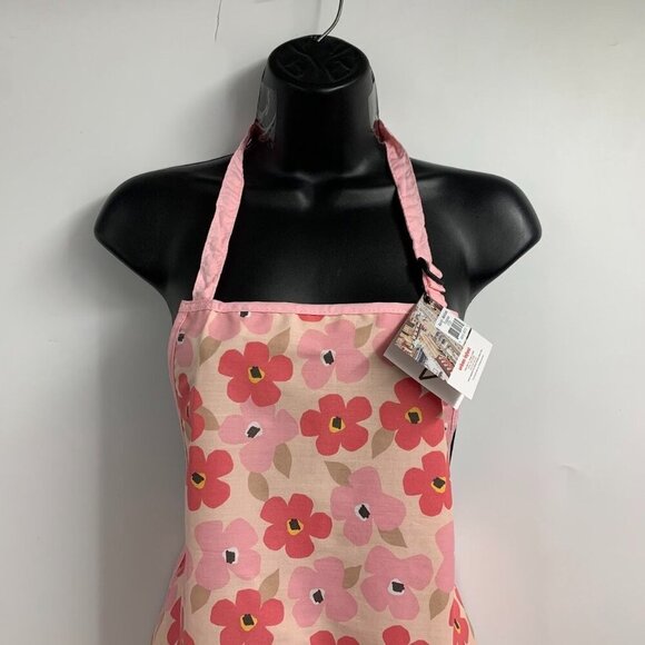 Urban Infant Kids Little Helper Medium Poppies‎ 3-5 Year Apron NWT - Picture 4 of 15